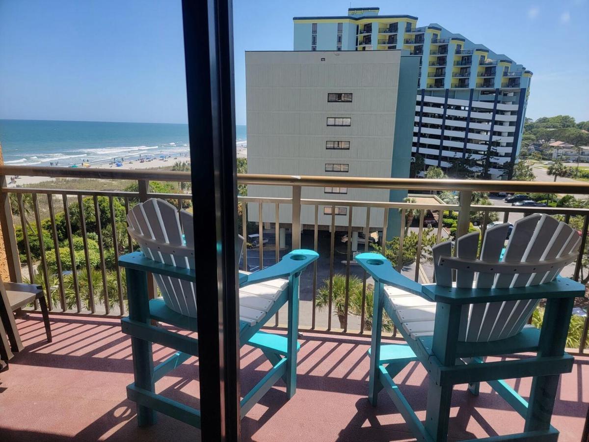 Ocean View King Suite With Modern Decor And Accents - Caravelle Resort 605 Sleeps 4 Guests Myrtle Beach Zewnętrze zdjęcie
