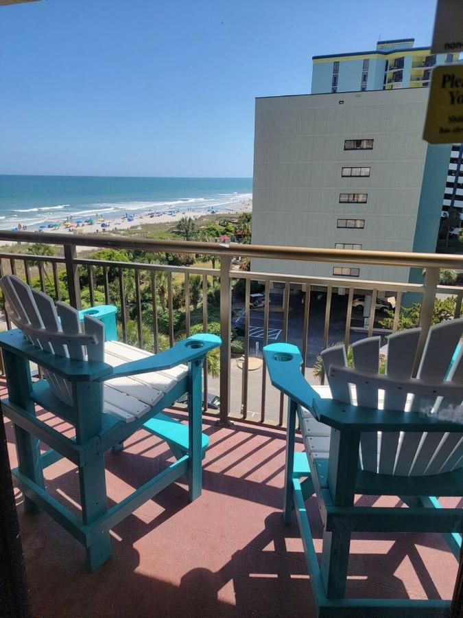 Ocean View King Suite With Modern Decor And Accents - Caravelle Resort 605 Sleeps 4 Guests Myrtle Beach Zewnętrze zdjęcie