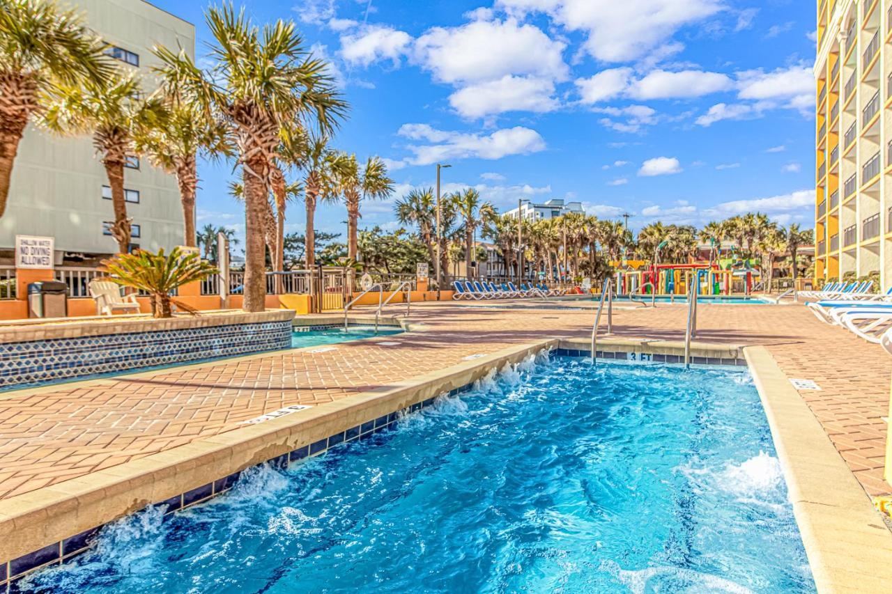 Ocean View King Suite With Modern Decor And Accents - Caravelle Resort 605 Sleeps 4 Guests Myrtle Beach Zewnętrze zdjęcie