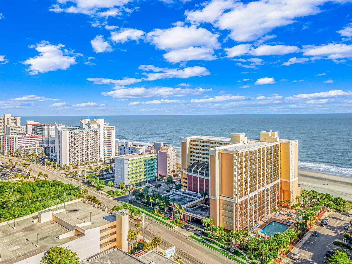 Ocean View King Suite With Modern Decor And Accents - Caravelle Resort 605 Sleeps 4 Guests Myrtle Beach Zewnętrze zdjęcie